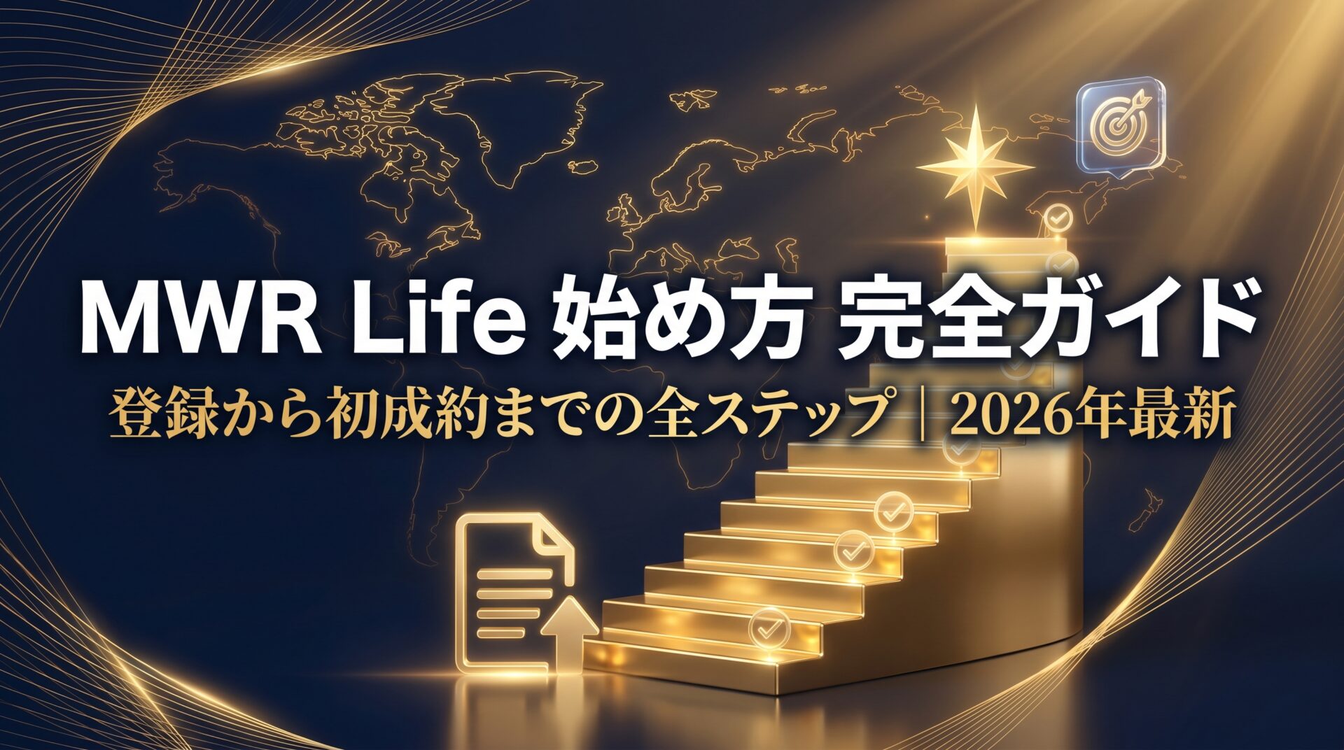 【完全図解】MWR Life 始め方｜登録から初成約までの全ステップ 2026年最新